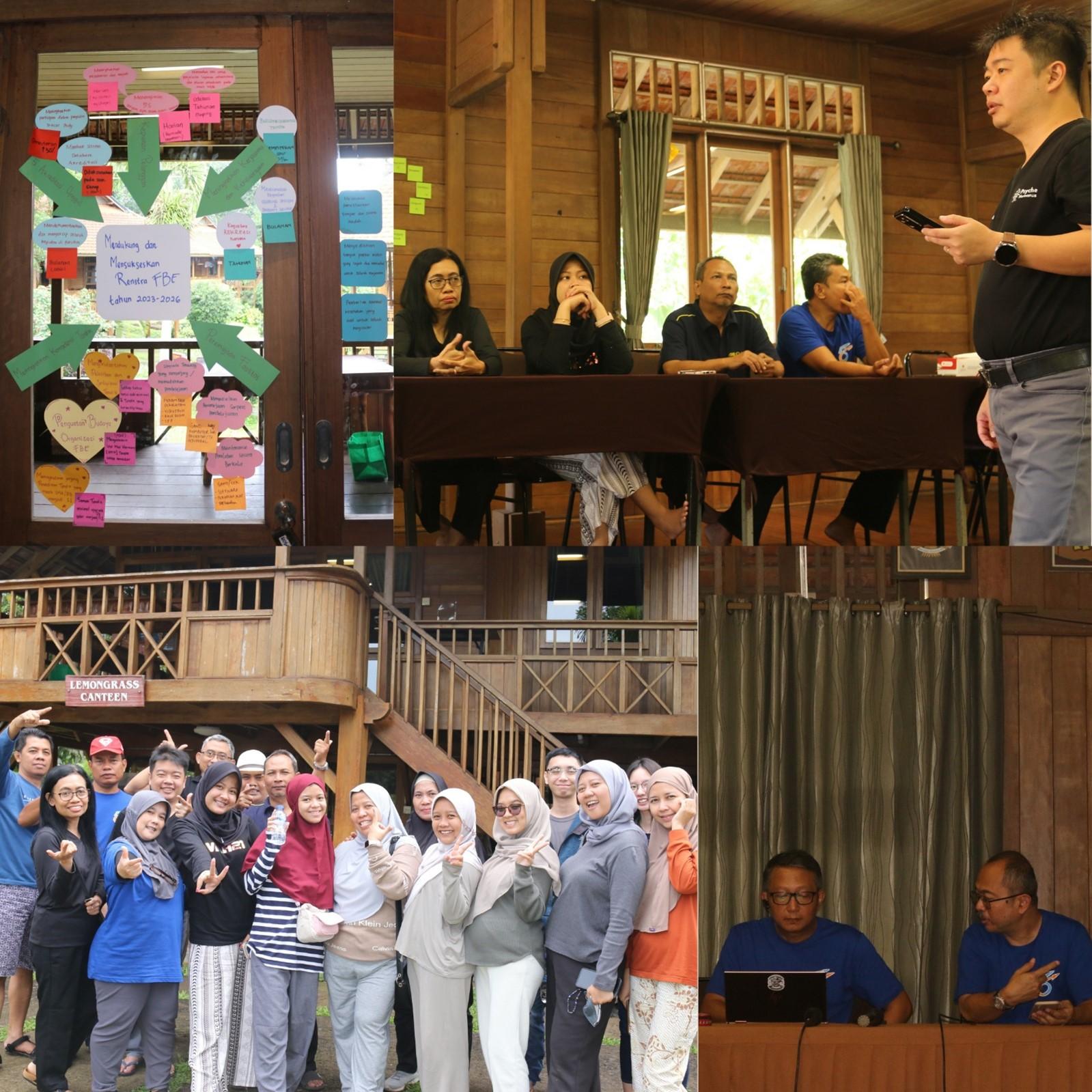 FBE UBAYA Menyelenggarakan Team Building, Perkuat Semangat Melayani Tenaga Kependidikan