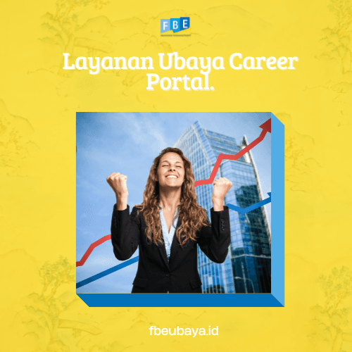 Layanan Ubaya Career Portal.