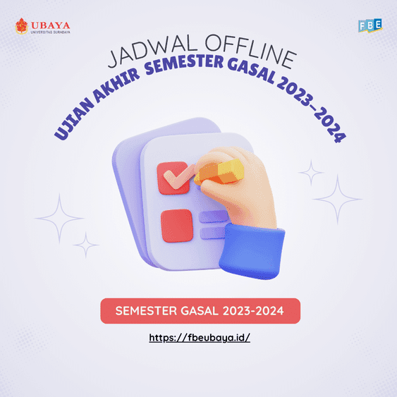 JADWAL OFFLINE UJIAN AKHIR SEMESTER GASAL 2023-2024