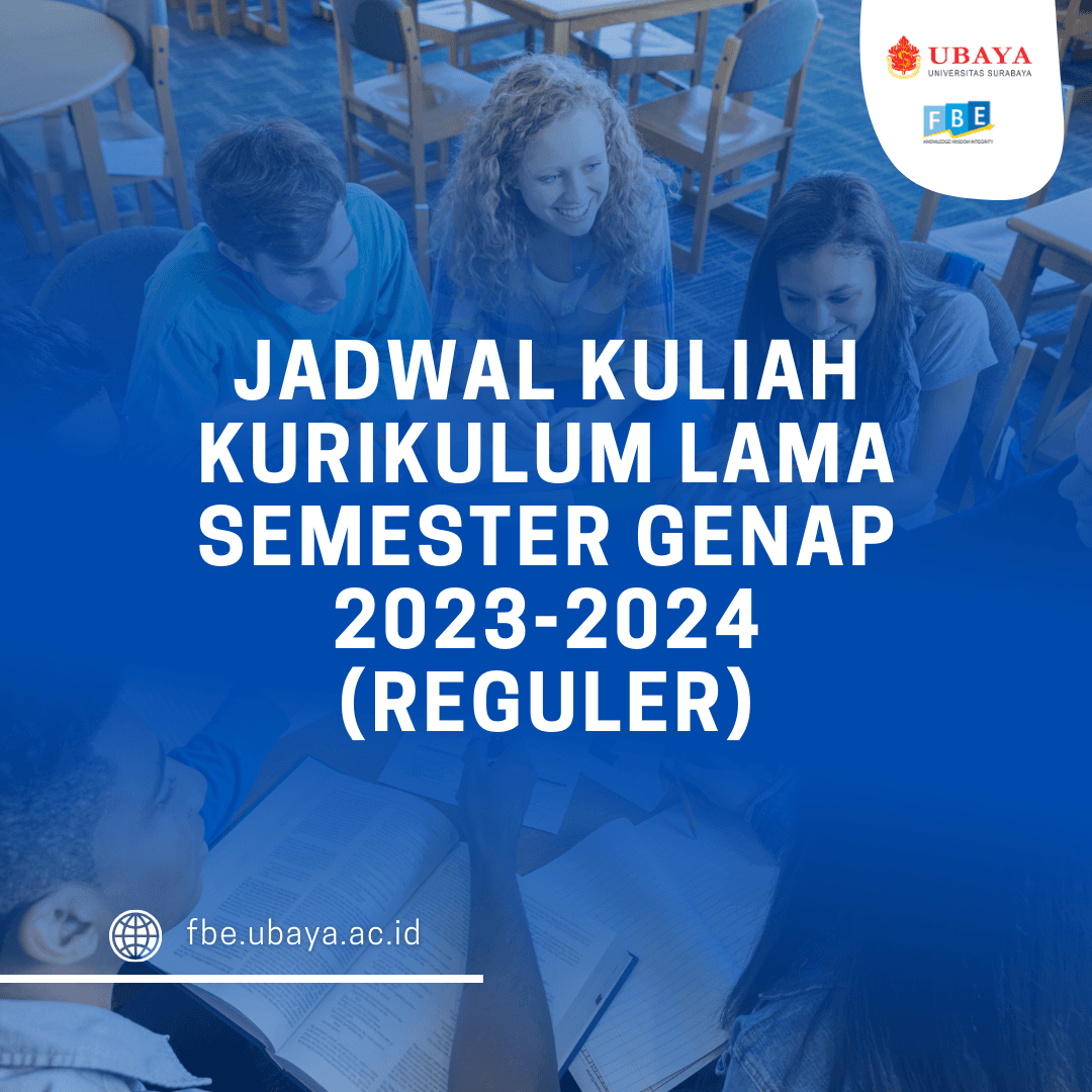Jadwal Kuliah Kurikulum Lama Semester Genap 2023-2024 (Reguler)
