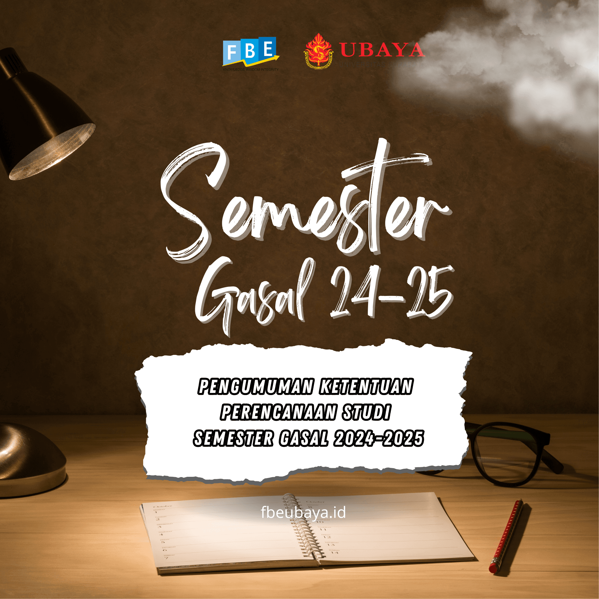 Pengumuman Ketentuan Perencanaan Studi Semester Gasal 2024-2025