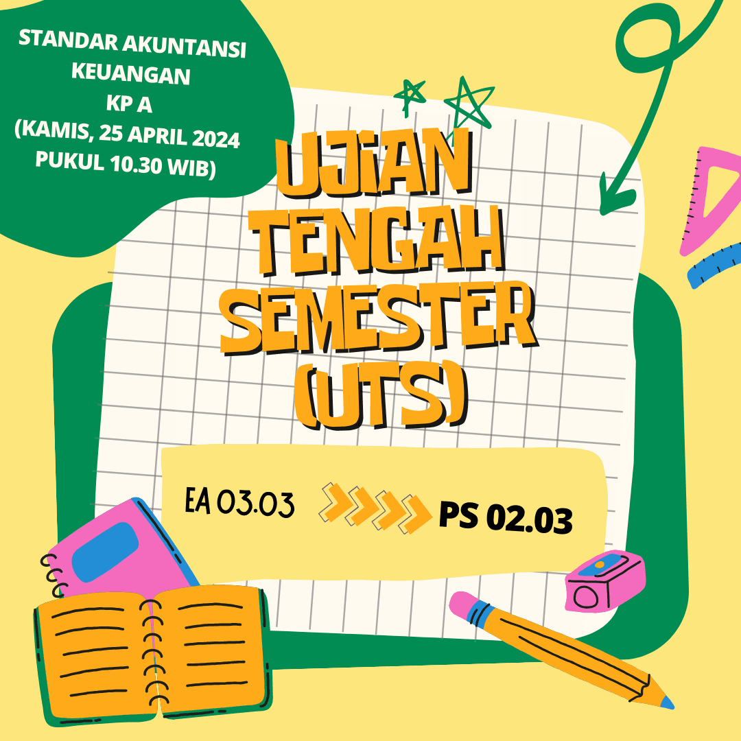 Pengumuman Perubahan Ruang UTS Semester Genap 2023-2024
