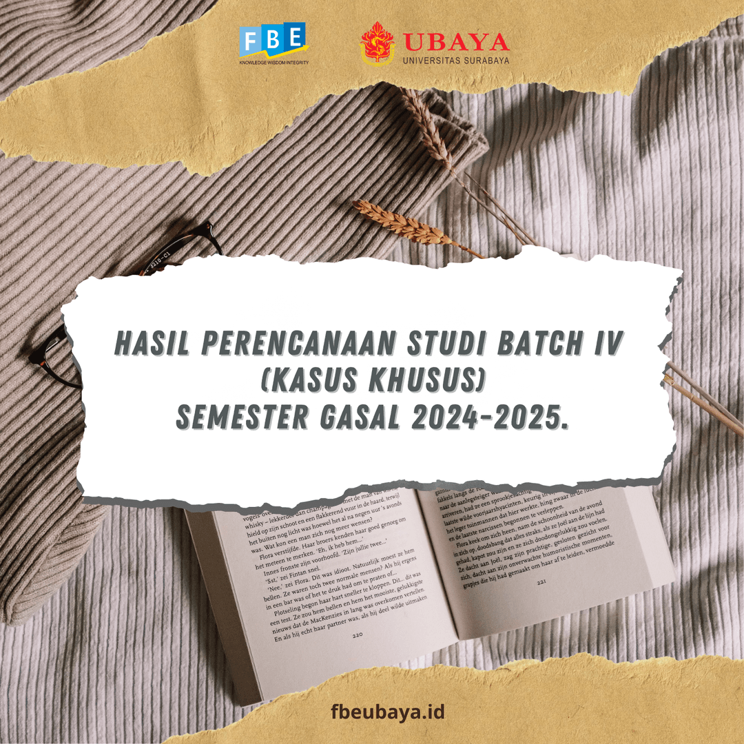 Pengumuman Hasil Perencanaan Studi Batch IV (Kasus Khusus) Semester Gasal 2024-2025