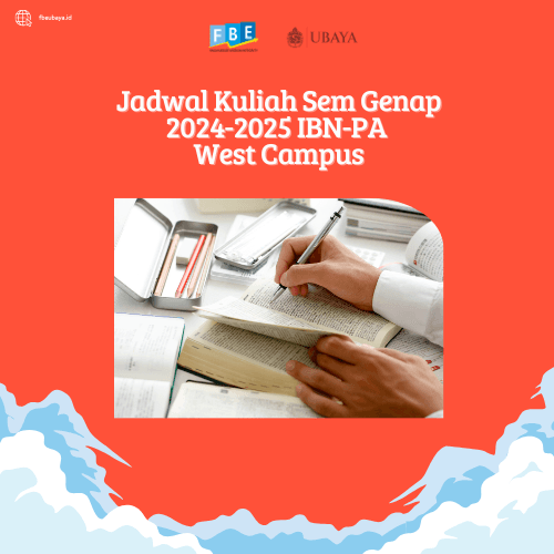 Jadwal Kuliah Sem Genap 2024-2025 IBN-PA West Campus