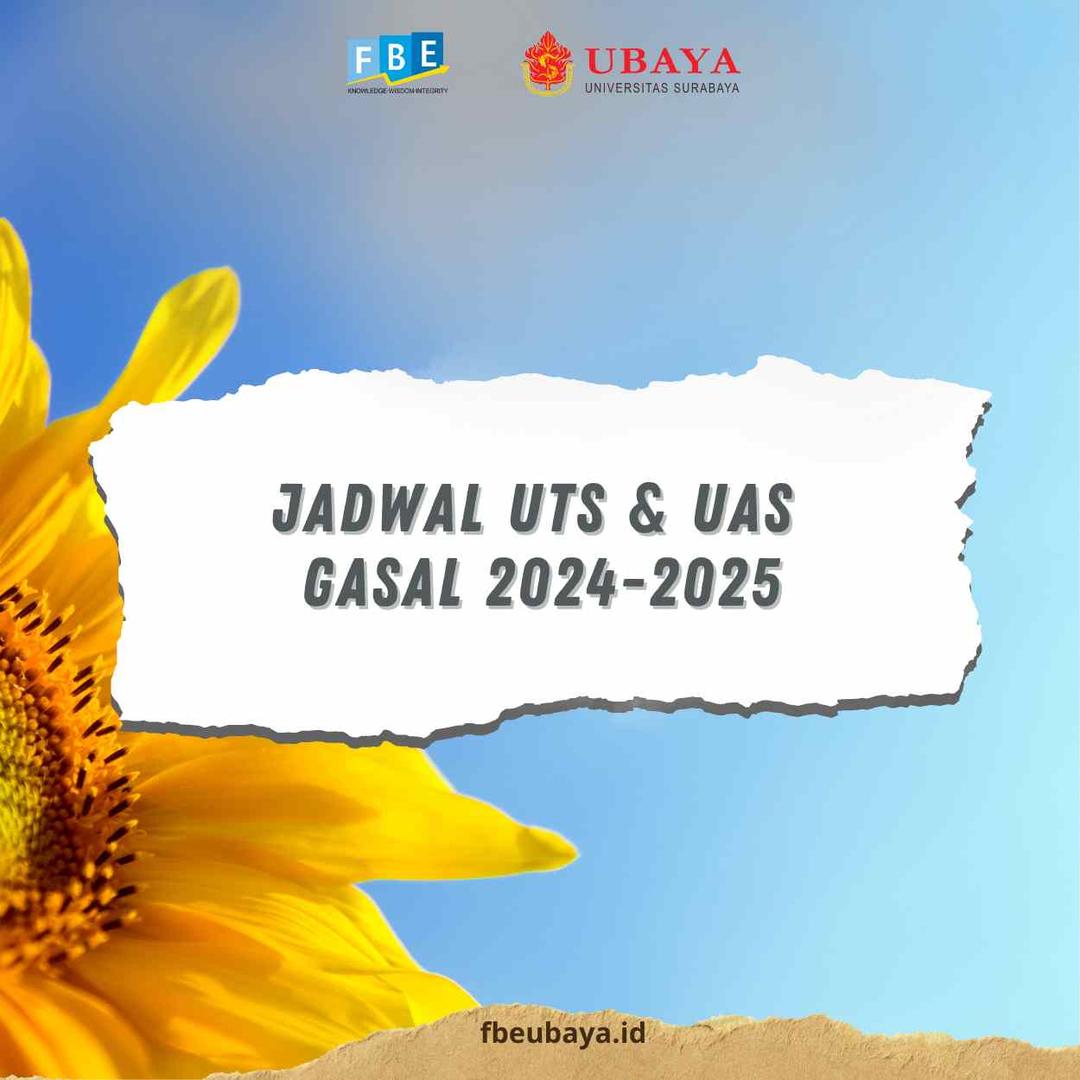 Jadwal UTS & UAS Gasal 2024-2025