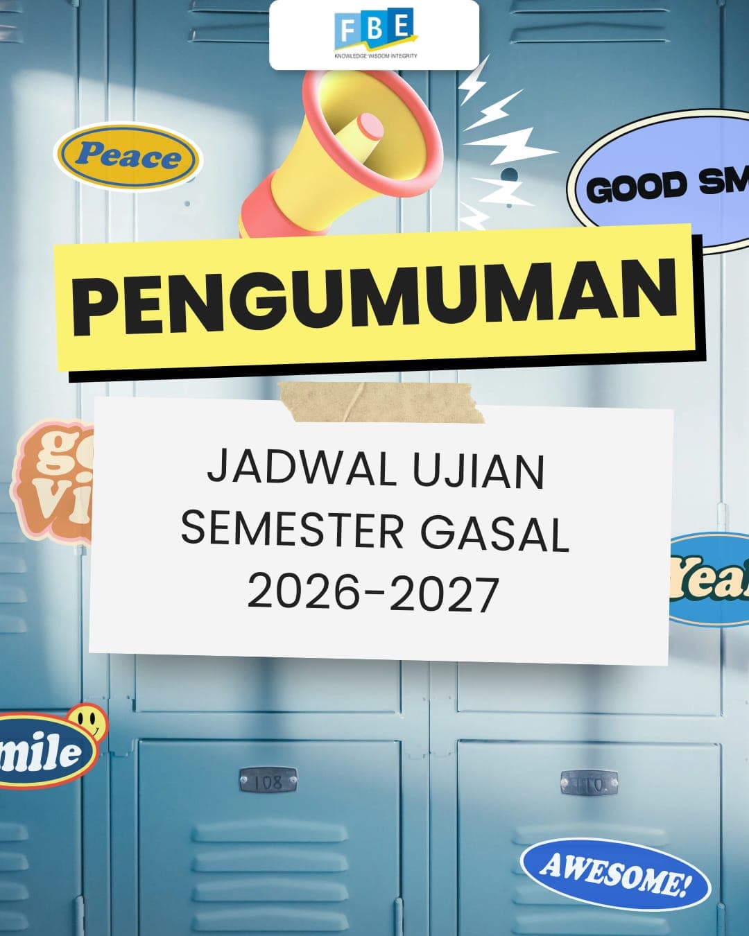 JADWAL UJIAN FAKULTAS BISNIS DAN EKONOMIKA UNIVERSITAS SURABAYA