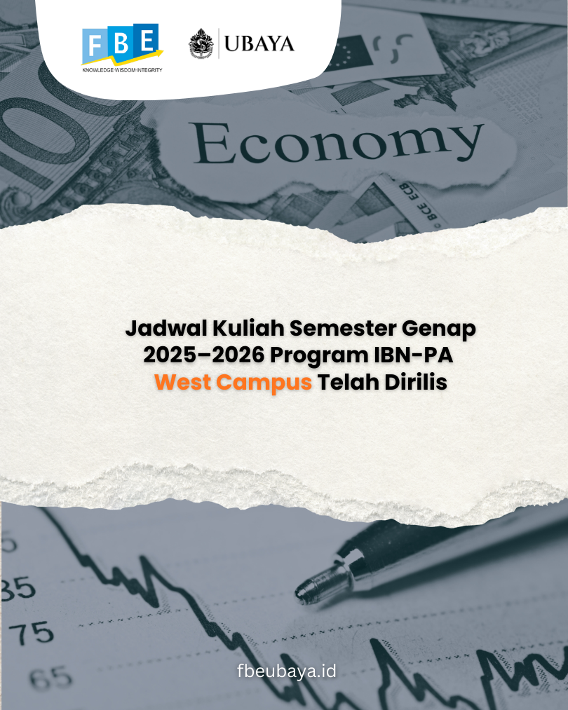 Jadwal Kuliah Semester Genap 2025–2026 Program IBN-PA  West Campus Telah Dirilis