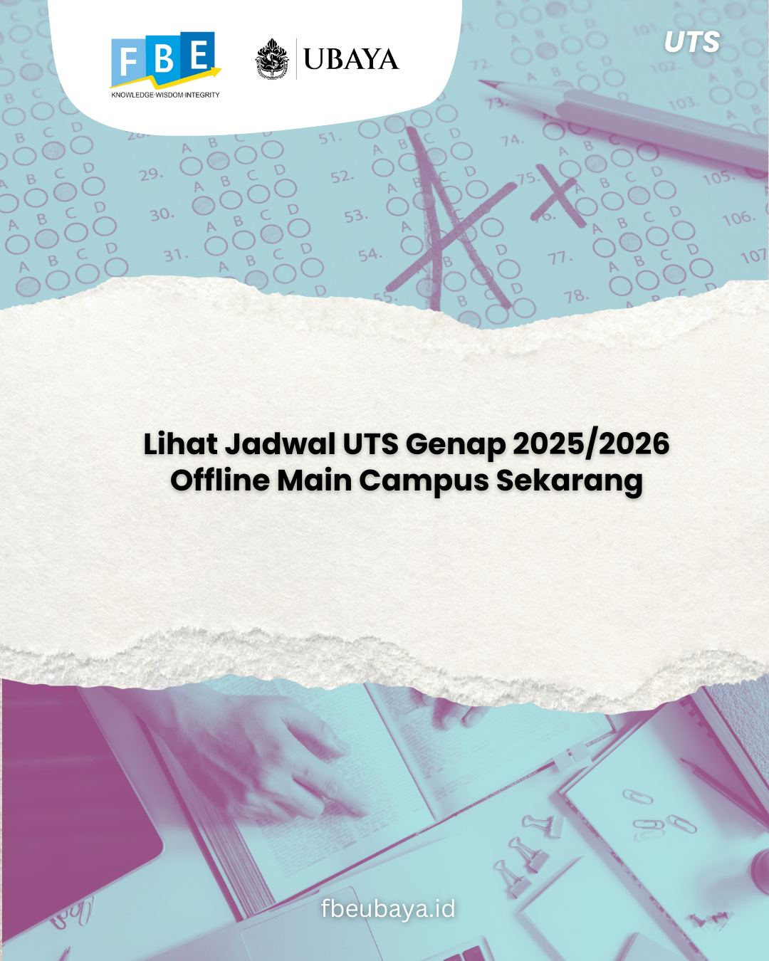Lihat Jadwal UTS Genap 2025/2026 Offline Main Campus Sekarang