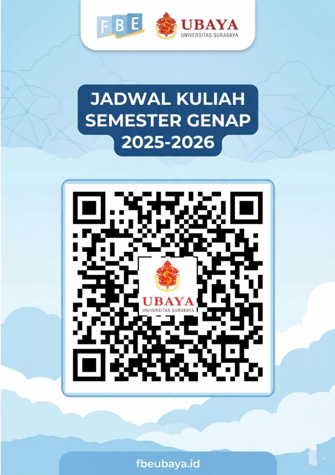 Pengumuman Jadwal Kuliah Semester Genap 2025-2026