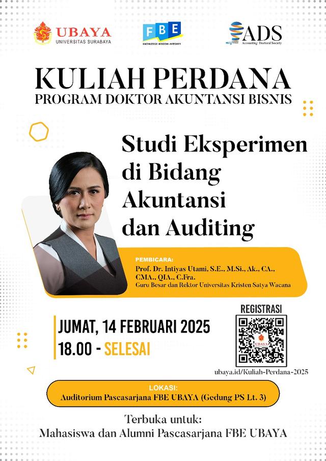Studi Eksperimen Di Bidang Akuntansi Dan Auditing