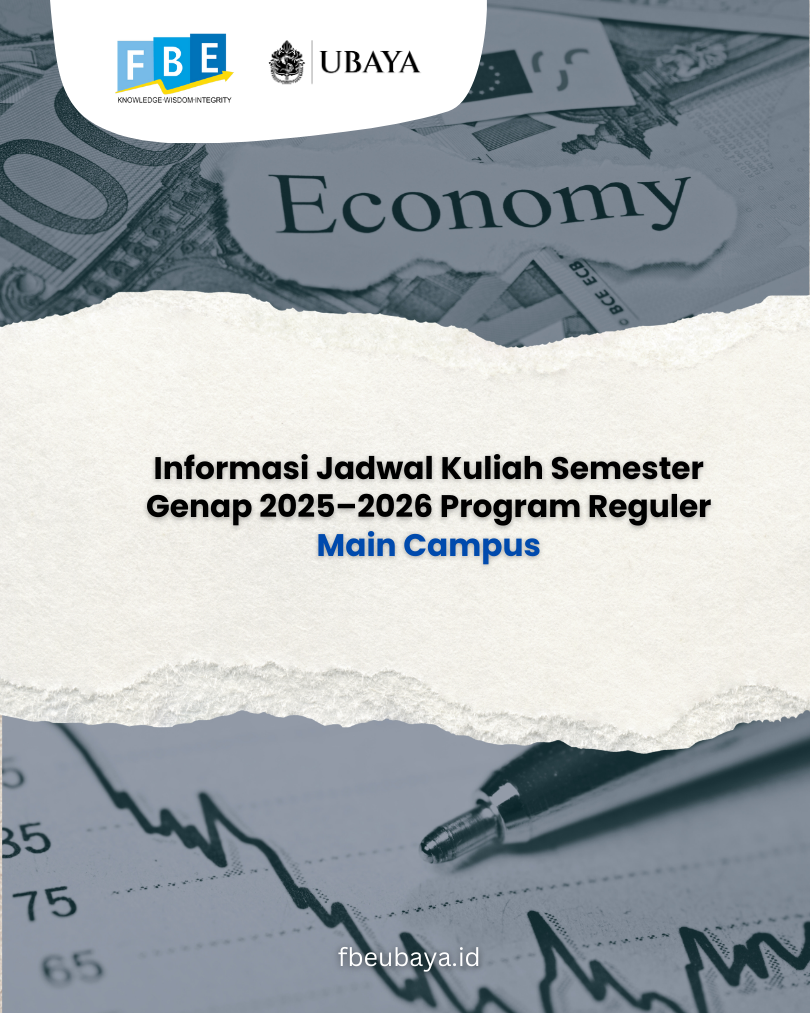 Informasi Jadwal Kuliah Semester Genap 2025–2026 Program Reguler Main Campus